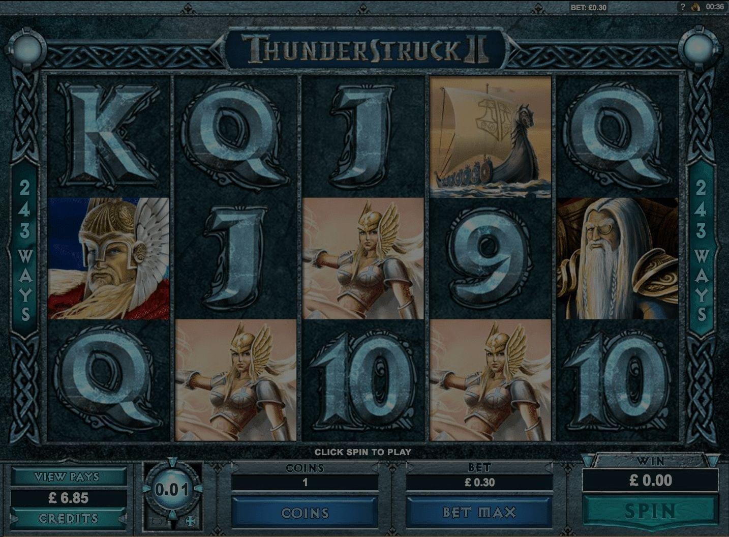 Thunderstruck II demo